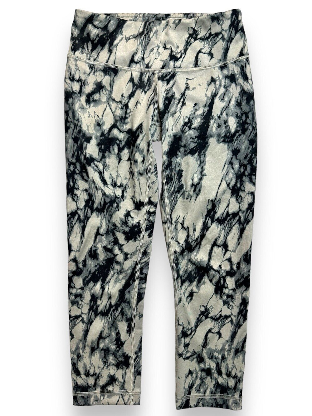 Lululemon Wunder Under Crop Women's 2 Luxtreme Great Granite Black Mojave Tan
